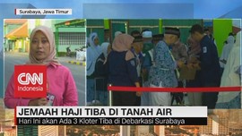VIDEO: Jemaah Haji Tiba di Tanah Air