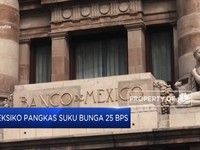 Meksiko Pangkas Suku Bunga 25 Bps
