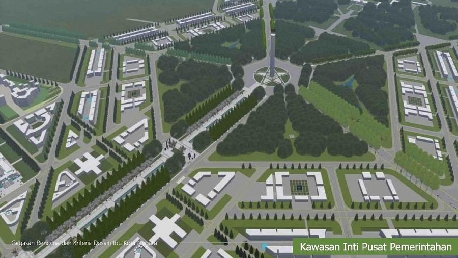 foto : Gagasan Rencana dan Kriteria Desain Ibu kota Negara 3 (Dok: PUPR)
