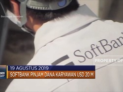 Softbank Pinjam Dana Karyawan USD 20 M
