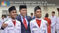 51% Saham Freeport Milik RI, Jonan Upacara Bendera di Papua