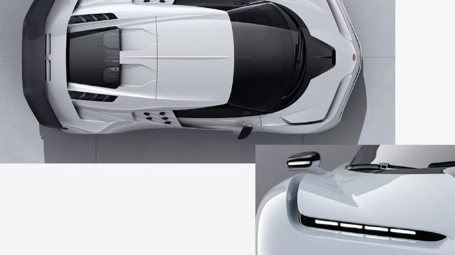 Desain mobil Bugatti Centodieci sebagai peringatan usia ke-110 dari perusahaan otomotif asal Perancis tersebut, cuma diproduksi 10 unit di dunia. 
