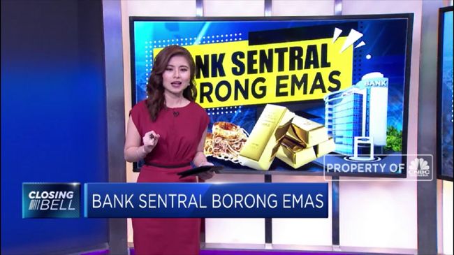 Bank Sentral Ramai - Ramai Borong Emas