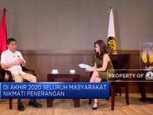 Tahun 2020, Wilayah Indonesia 100% Tersambung Listrik