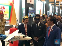 Di Depan Investor Afrika, Jokowi Pamer Infrastruktur RI