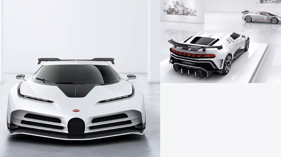 Desain mobil Bugatti Centodieci sebagai peringatan usia ke-110 dari perusahaan otomotif asal Perancis tersebut, cuma diproduksi 10 unit di dunia. 