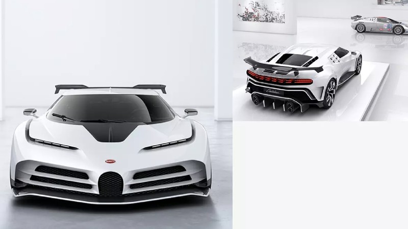 Desain mobil Bugatti Centodieci sebagai peringatan usia ke-110 dari perusahaan otomotif asal Perancis tersebut, cuma diproduksi 10 unit di dunia. 