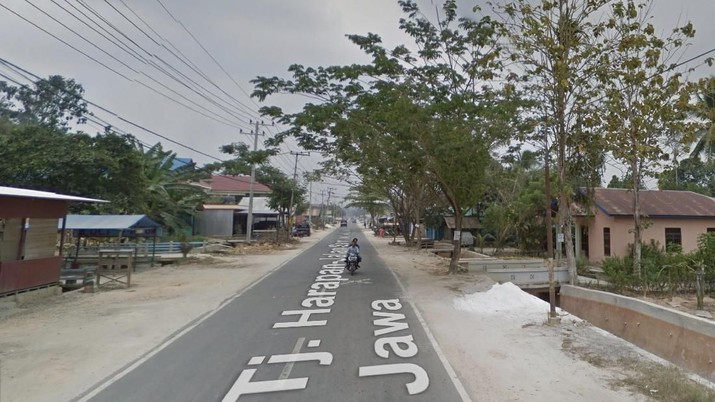 Suasana Jalan Harapan, Samboja (dok. Google street) Suasana Jalan Harapan, Samboja (dok. Google street)