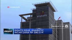 Rights Issue, Anabatic Incar Dana Rp 396,13 M