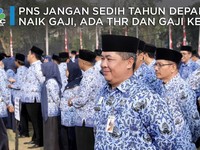 Wahai PNS Jangan Sedih Tak Naik Gaji, Ada THR dan Gaji ke-13