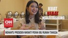 VIDEO: Menantu Presiden Nikmati Peran Ibu Rumah Tangga