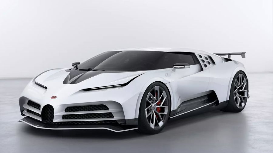 Desain mobil Bugatti Centodieci sebagai peringatan usia ke-110 dari perusahaan otomotif asal Perancis tersebut, cuma diproduksi 10 unit di dunia. 
