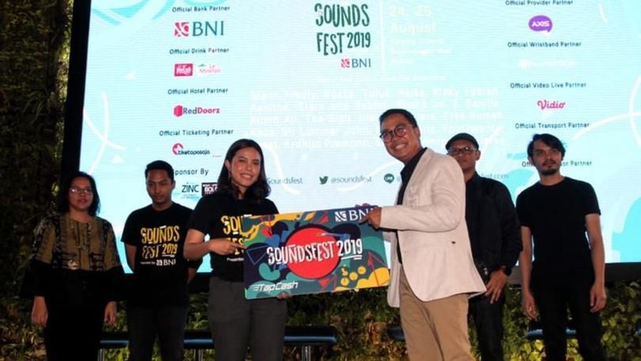 PT Bank Negara Indonesia Tbk (BBNI) bersama PT Mapspro Group Indonesia menggelar festival musik Soundsfest 2019 Presented by BNI pada 24-25 Agustus 2019.