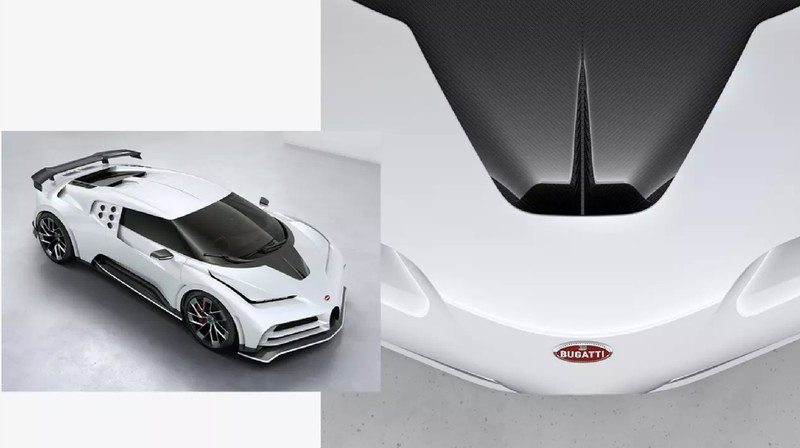 Desain mobil Bugatti Centodieci sebagai peringatan usia ke-110 dari perusahaan otomotif asal Perancis tersebut, cuma diproduksi 10 unit di dunia. 