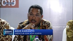 Juli 2019, Kontrak Baru ADHI Tembus Rp 6,1 T