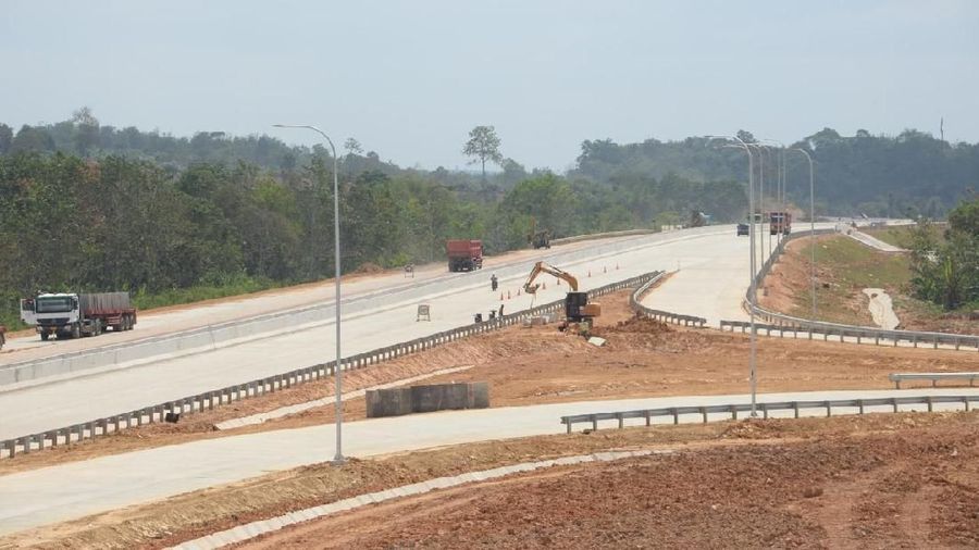Tol pertama Kalimantan akan melintasi wilayah Samboja.