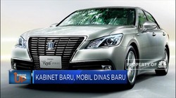 Kabinet Baru, Mobil Dinas Baru