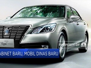 Kabinet Baru, Mobil Dinas Baru