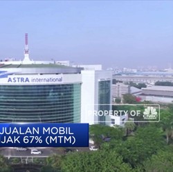 Penjualan Mobil Astra Melonjak 67%