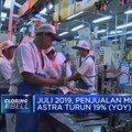 Penjualan Mobil Astra Turun 19% Secara Tahunan