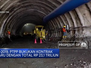 PTPP Bukukan Kontrak Baru Rp 23,1 Triliun