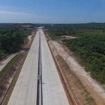 Keren! Ini Penampakan Terkini Tol Pertama di Kalimantan