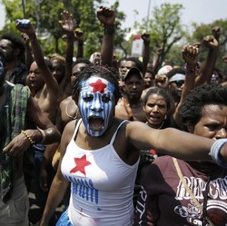 Demo di Jakarta, Mahasiswa Papua Kibarkan Bintang Kejora