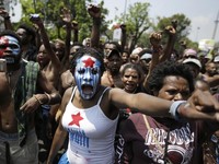 Demo di Jakarta, Mahasiswa Papua Kibarkan Bintang Kejora