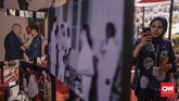 Semua tema yang ditampilkan ini juga disusun dengan instalasi seni hingga tak akan membosankan bagi para pengunjung muda. (CNN Indonesia/Bisma Septalisma)