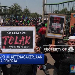 Isu Revisi UU Naker Bikin Aksi Buruh Kembali Bergejolak