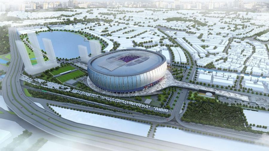 Rencana Jakarta Internasional Stadion BMW (Bersih Manusiawi Wibawa) Jakarta Utara  (dok. JakPro)