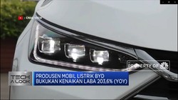 Laba Produsen Mobil Listrik BYD Melonjak