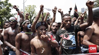 Massa Papua Bubar, Bertekad Unjuk Rasa Lagi Pekan Depan