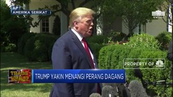 Perang Dagang, Trump Yakin Menang Lawan China