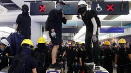 Pedemo Hong Kong Bersiap Lumpuhkan Akses Bandara Akhir Pekan