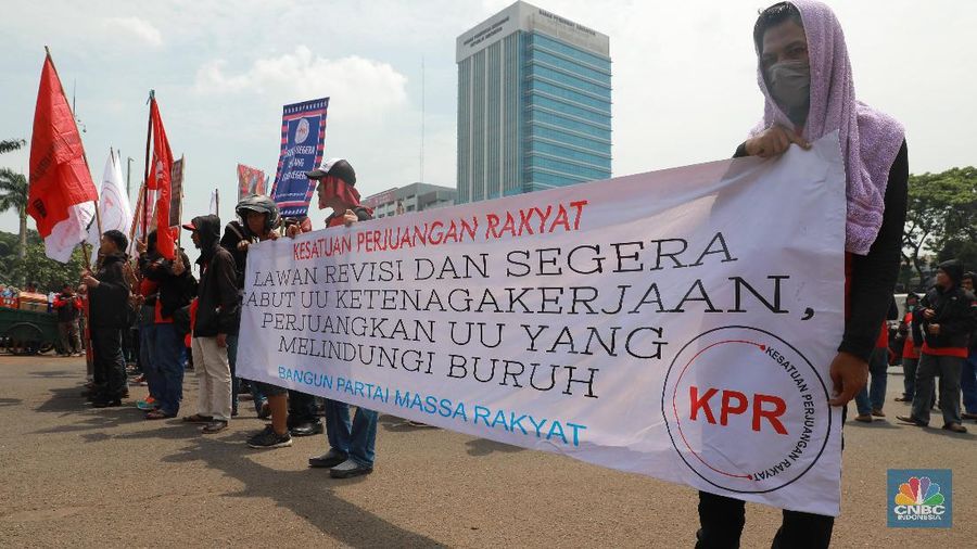 Buruh akan berdemo hari ini tuntut sejumlah hal