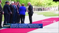 Temui Kanselir Jerman Boris Johnson Bersikukuh Hapus Backstop