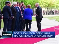 Temui Kanselir Jerman Boris Johnson Bersikukuh Hapus Backstop