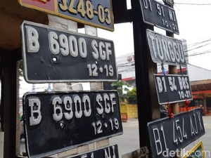 3 Ciri Pelat Nomor Palsu, Ternyata Gampang Ketahuan