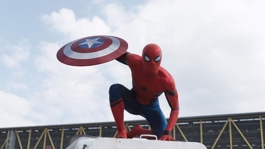 Spider-Man dalam Captain America: Civil War (2016) (ist via IMDB)