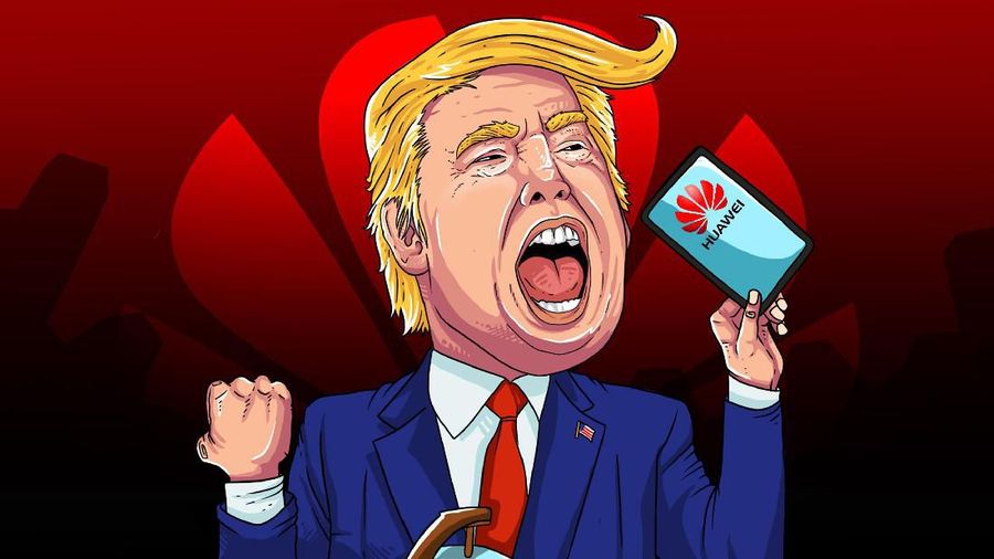 Infografis: Perang antara Trump & Huawei masih belum berhenti