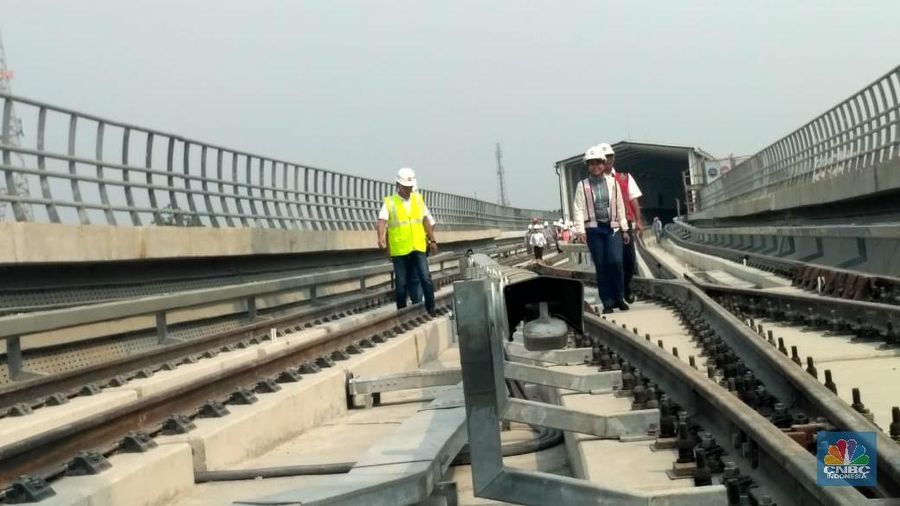 LRT Jabodebek mulai diujicoba pekan depan.