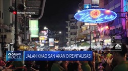 Makin Kumuh, Jalan Khao San Bangkok Akan Direvitalisasi