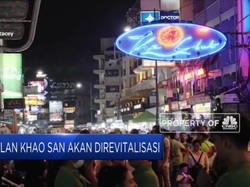 Makin Kumuh, Jalan Khao San Bangkok Akan Direvitalisasi