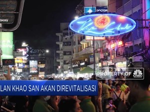 Makin Kumuh, Jalan Khao San Bangkok Akan Direvitalisasi