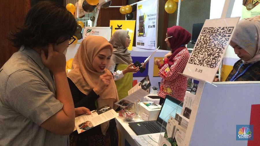 Capital Market Summit & Expo 2019 di Jakarta Convention Center. (CNBC Indonesia/Syahrizal Sidik)