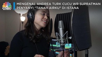 Kenalkan Andrea Turk, Cicit WR Supratman yang Curi Perhatian