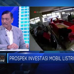 Menko Luhut : Kita Bisa Jadi Global Player Mobil Listrik