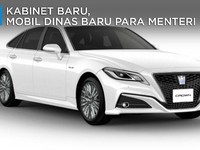Kabinet Baru, Mobil Dinas Baru Para Menteri