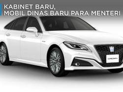 Kabinet Baru, Mobil Dinas Baru Para Menteri